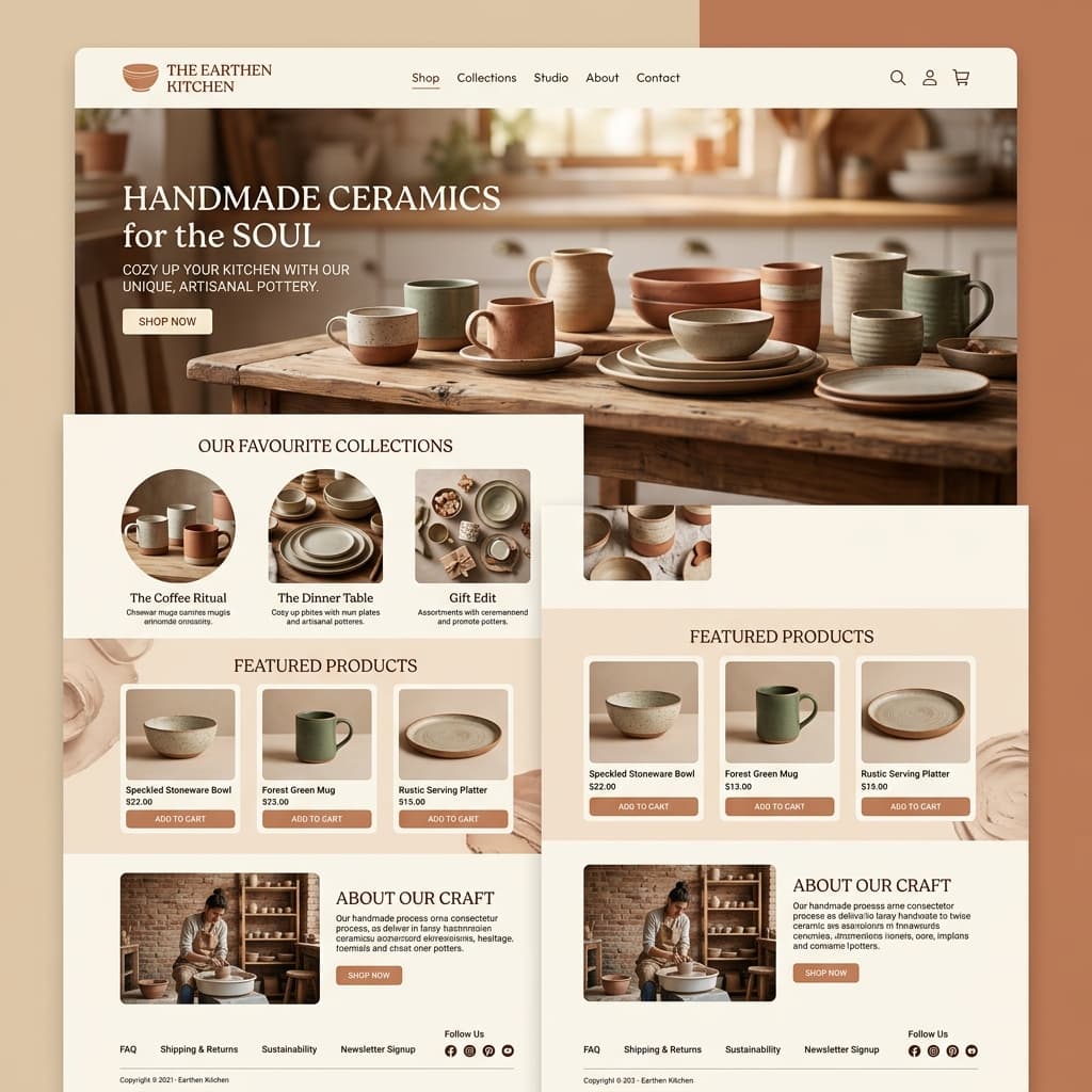 Handmade Ceramic Shop