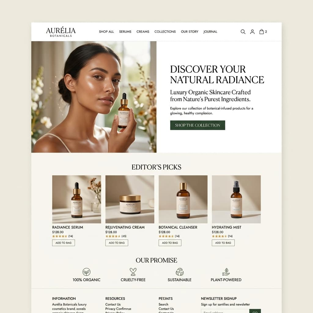 Luxury Organic Skincare